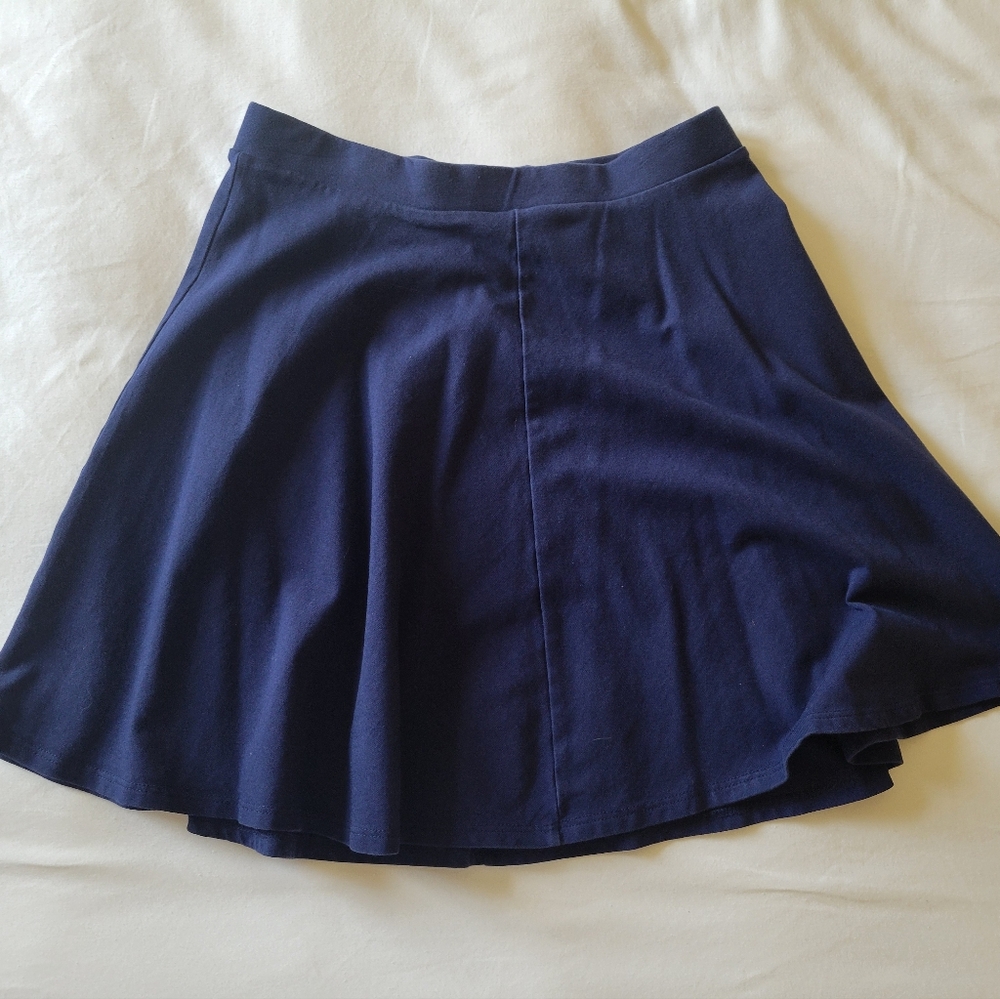Forever 21 Navy Blue Women's Skirt